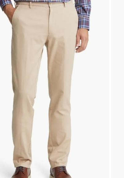 Peter Millar Pilot Flat Front Stretch Cotton Twill Pants...Size ...40